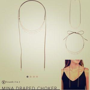 Stella & Dot Mina Draped Choker